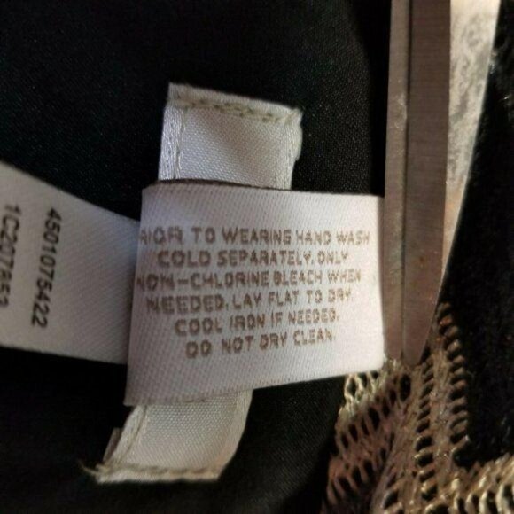 Chico's‎ Size 2(12) Knit Metallic Zigzag Blazer - Picture 8 of 9